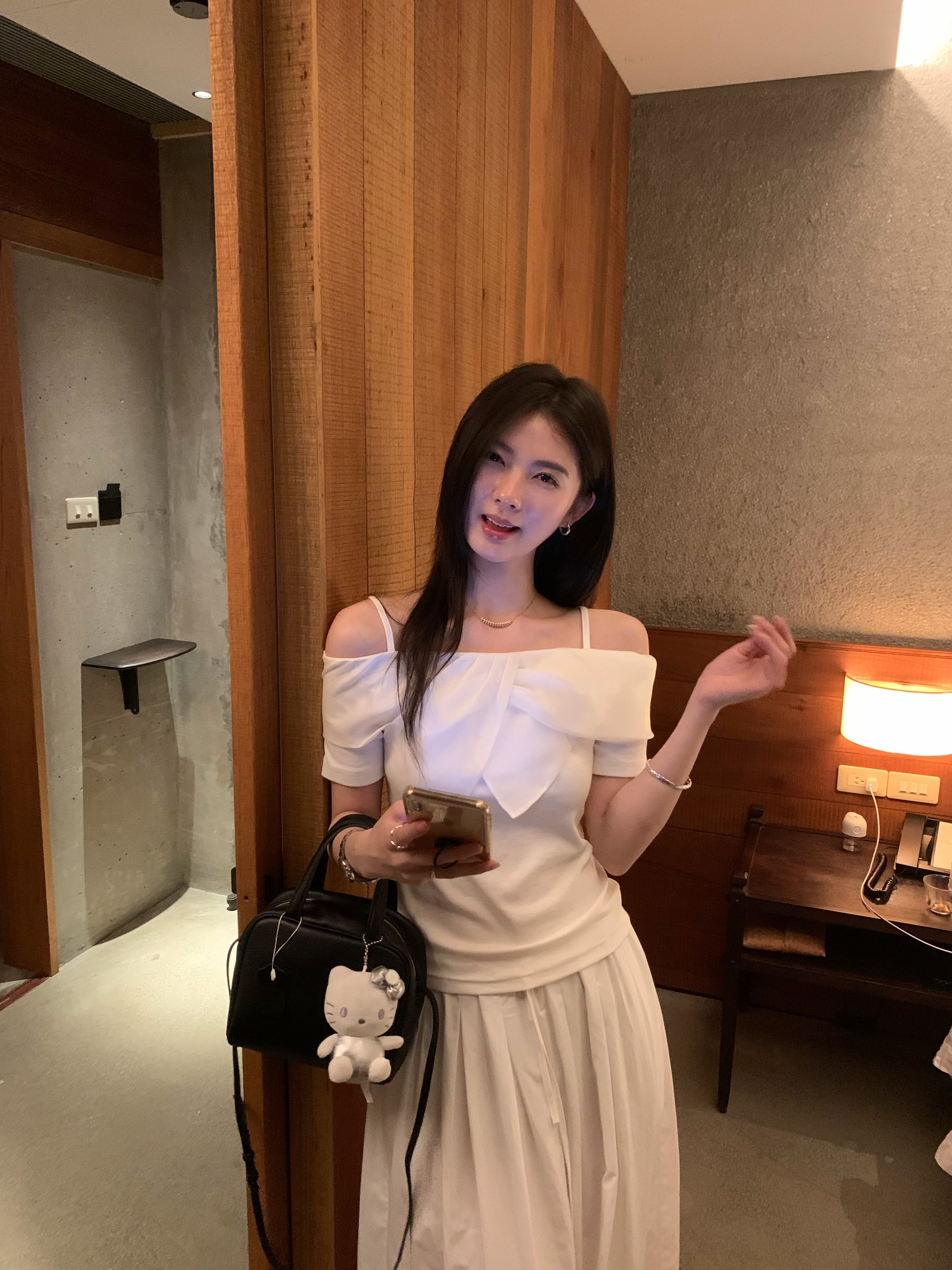 Off Shoulder Ruffle Top for Women | Sweet Korean Style Slim Fit Blouse